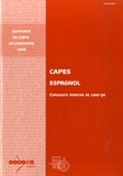 Emilien Sanchez - CAPES Espagnol - Concours interne et CAER-PC.