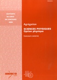 Gilbert Pietryk - Agrégation Sciences Physiques , Option Physique - Concours externe.