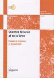  CNDP - Sciences de la vie et de la Terre 5e/4e - Programmes.