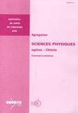 Christophe Iung - Agrégation Sciences physiques, Option chimie - Concours externe.