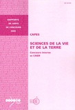 Dominique Rojat - CAPES Sciences de la Vie et de la Terre - Concours interne et CAER.