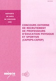 Philippe Graillot - Concours externe de recrutement de professeurs d'éducation physique et sportive (CAPEPS-CAFEP).
