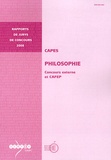 Stéphane Chauvier - CAPES Philosophie - Concours externe et CAFEP.