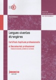  CNDP - Langues vivantes étrangères CAP et Bac pro - Programmes.