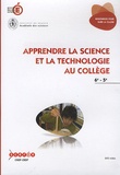  CNDP - Apprendre la science et la technologie au collège 6e-5e. 1 DVD