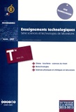  CNDP - Enseignements technologiques Tle STL - Programmes 2012-2013.