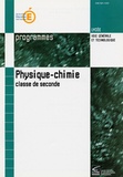 Christine Nottrelet et Christine Alabert - Physique-chimie 2e - Programmes.