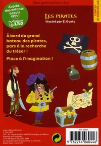 Les pirates. 80 gommettes autocollantes