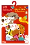 Sejung Kim - Les animaux de la maison - 90 gommettes autocollantes.