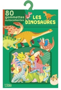 Daniela Dogliani - Les dinosaures - 80 gommettes autocollantes.