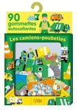 Pierre Caillou - Les camions-poubelles - 90 gommettes autocollantes.