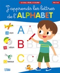 Jean-Sébastien Deheeger - J'apprends les lettres de l'alphabet - Couverture bleue.