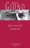 Jean Giono - Que ma joie demeure.