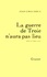 Jean Giraudoux - La guerre de Troie n'aura pas lieu - Pièce en deux actes.