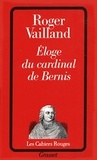 Roger Vailland - Eloge du cardinal de Bernis.