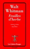 Walt Whitman - FEUILLES D'HERBE. - Tome 2.