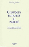 Jean Giraudoux - Cahiers Jean Giraudoux N° 28/2000 : Giraudoux, pasticheur et pastiché - Tome 2.