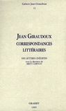 Jean Giraudoux - Cahiers numéro 23.
