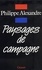 Philippe Alexandre - Paysages de campagne.
