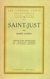 Marie Lenéru - Saint-Just.