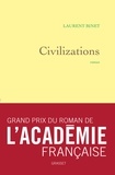 Laurent Binet - Civilizations - roman - grand prix du roman de l'Académie française.