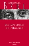 Emmanuel Berl - Les impostures de l'histoire.