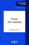 Emmanuel Derieux - Droit des médias.