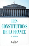 Charles Debbasch et Jean-Marie Pontier - Les Constitutions De La France. 3eme Edition 1996.