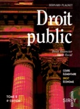 Bernard Plagnet - Droit public - Tome 2, Droit financier, Droit fiscal.