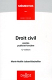 Marie-Nöelle Jobard-Bachellier - Droit civil - Sûretés, Publicité foncière.