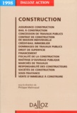 Philippe Malinvaud et  Collectif - Construction. Edition 1998.