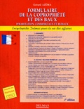 Gérard Azéma - Formulaire De La Copropriete Et Des Baux. D'Habitation, Commerciaux Et Ruraux, Avec Disquette, Edition 1998.