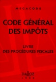 Philippe Bonafoux et  Collectif - Code General Des Impots 1999. Livre Des Procedures Fiscales, 2eme Edition.