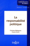 Christian Bidégaray et Claude Emeri - La responsabilité politique.