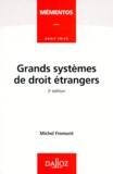 Michel Fromont - Grands systèmes de droit étrangers.