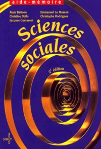 Christophe Rodrigues et Alain Beitone - Sciences Sociales. 2eme Edition 2000.