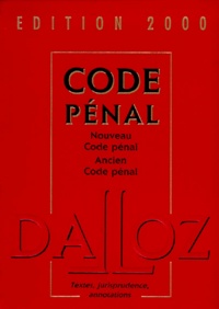  Collectif - Code Penal. Edition 2000.