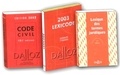  Dalloz - Lexicode civil 2003 - Coffret 2 volumes : Code civil, Lexique des termes juridiques. 1 Cédérom