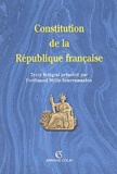Ferdinand Mélin-Soucramanien et  Collectif - Constitution de la République française - Texte intégral de la Constitution de la Vème République à jour des dernières révisions constitutionnelles au 15 juillet 2003.