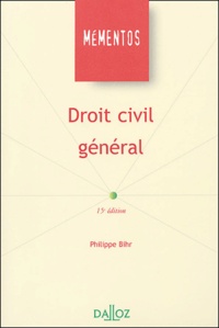 Philippe Bihr - Droit civil général.