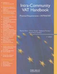 Patricia More et Olivier Straub - Intra-Community VAT Handbook - Practical Requirements, INTRASTAT.