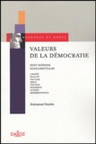 Emmanuel Dockès - Valeurs de la démocratie - Huit notions fondamentales.