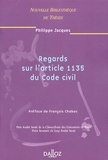 Philippe Jacques - Regards sur l'article 1135 du Code civil.