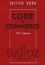 Nicolas Rontchevsky - Code de commerce - Edition 2006.