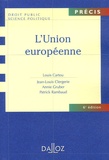 Louis Cartou et Jean-Louis Clergerie - L'Union européenne.