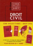 François Jacob - Droit civil 2007 - Coffret 2 volumes : Code civil 2007, Lexique des termes juridiques. 1 Cédérom