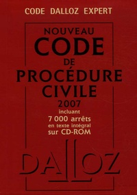 Isabelle Després - Nouveau code de procédure civile - Edition 2007. 1 Cédérom