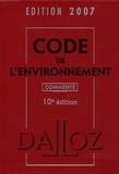 Chantal Cans et Philippe Billet - Code de l'environnement 2007.