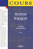Luc Saïdj - Finances publiques - Edition 2007.