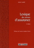 James Landel - Lexique des termes d'assurance.